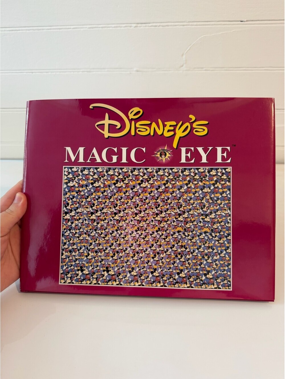 Disney's Magic Eye by Andrews & McMeel (1994, Hardcover)